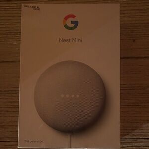 Google Nest Mini 2nd Gen in Light Gray